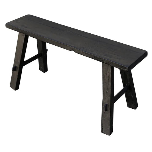 Timber Vintage Bench Black - Medium