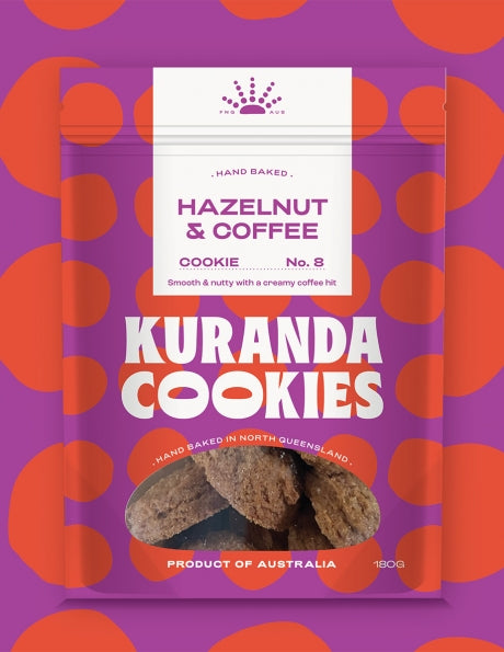 Hazelnut & Coffee Cookies - 180g