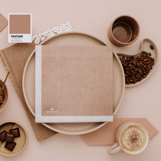 Linen (Mocha Mousse) Napkins - DINNER
