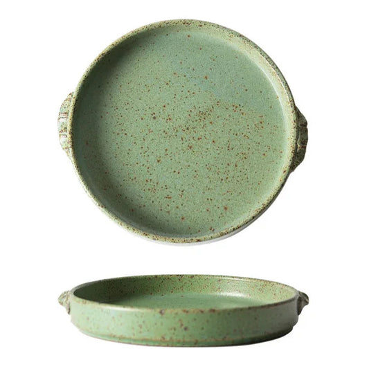Tuscan Apple Coloured Serving Plate