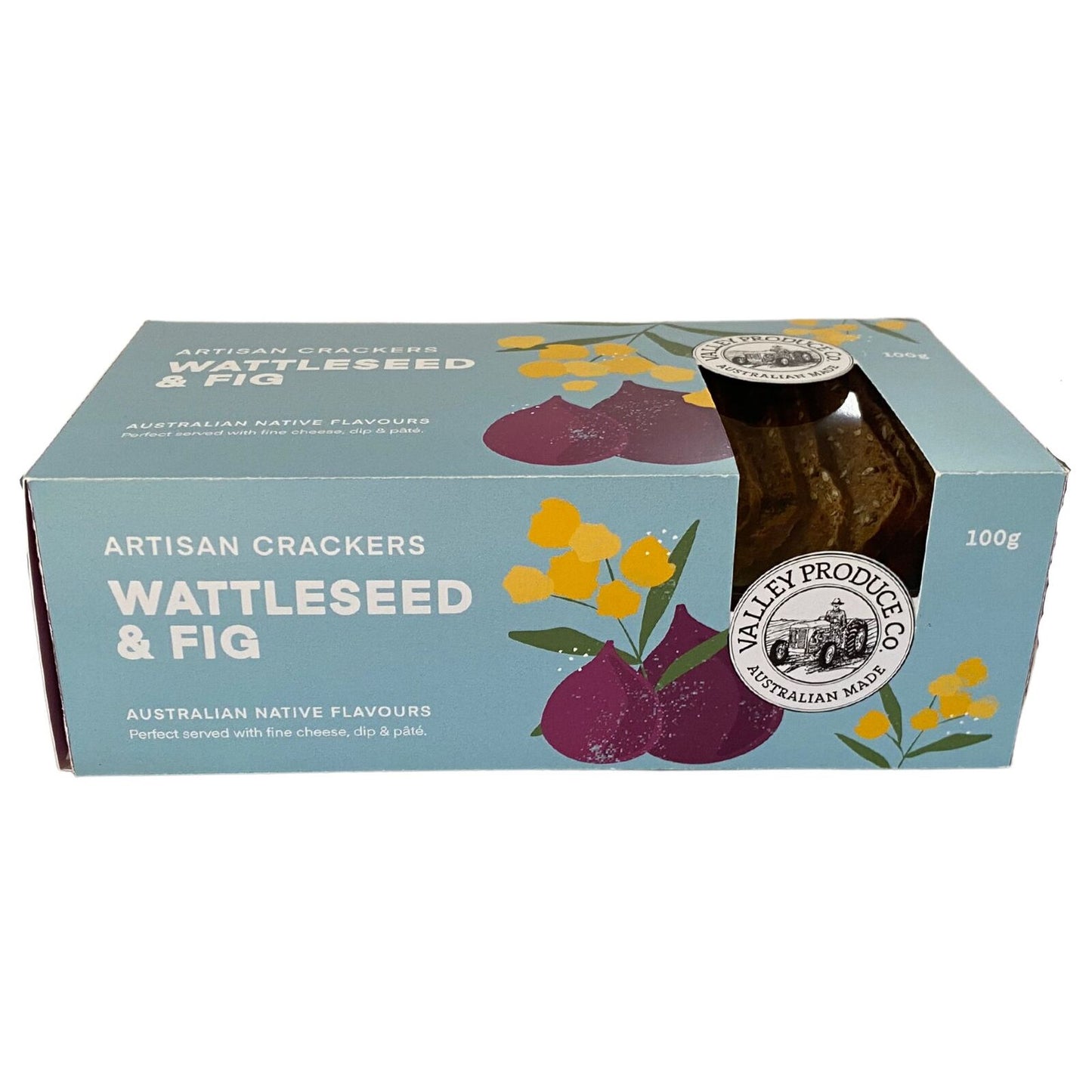 Native Artisan Crackers - Wattleseed & Fig