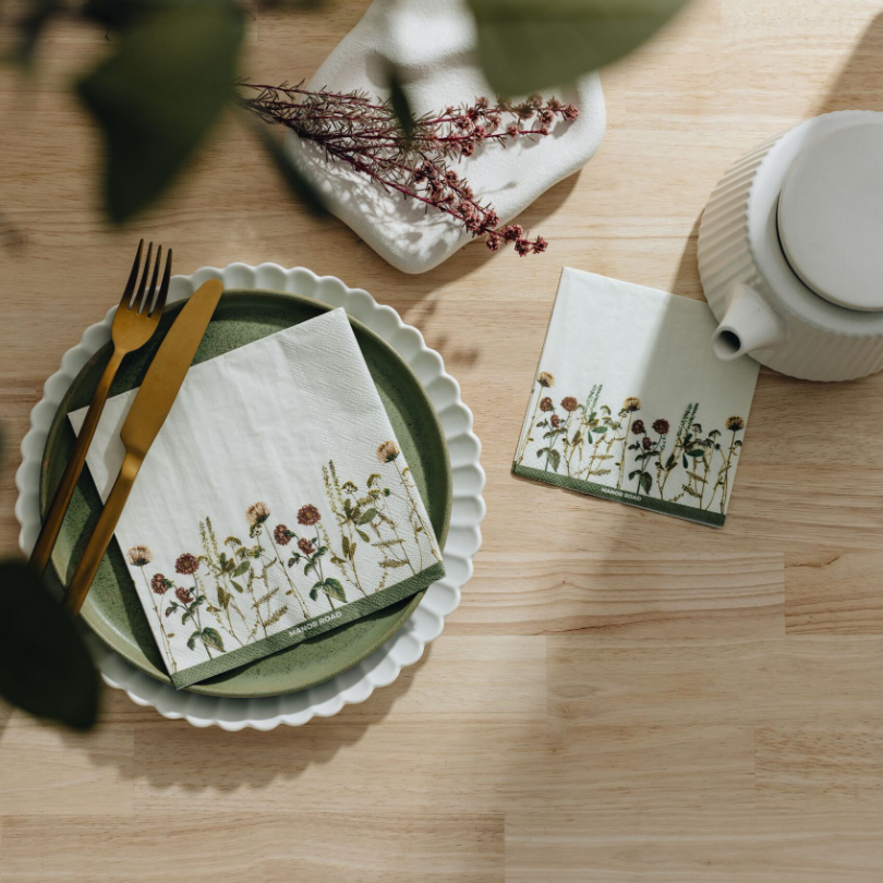 Wildflower Napkins - COCKTAIL